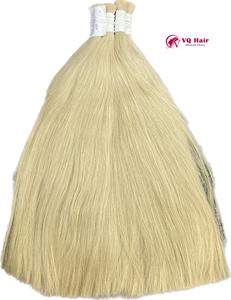 Extensiones de cabello humano virgen vietnamita de lujo de la mejor calidad europea nueva llegada 100g máquina doble trama recta Natural - Product Image 1