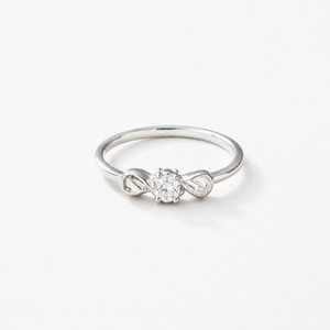 นาฬิกาแหวนอินฟินิตี้สปาร์คโซลิแทร์ - Product Image 4