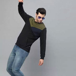 Pull en cachemire pour homme, épaisseur standard, chaud, confortable, coupe décontractée, design moderne, respirant, tricoté, logo sur le devant - Product Image 4