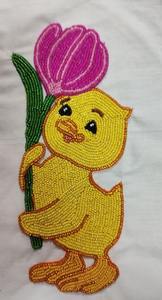 Handmade Beaded Embroidery Juice Glass Charm Stylish Trendy Design with Fancy Touch Beautiful Luxury <b>Keyring</b> India Classic Style - Product Image 4