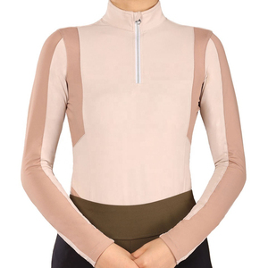 Chemise d'équitation T-shirt à manches longues Nouveau design Respirant inclusif grande taille haut d'équitation pour femme Jodhpur & culotte - Product Image 1