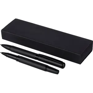 Set da Scrittura in Ottone Riciclato Personalizzato Adel, Gadget Regalo Unico - Product Image 1