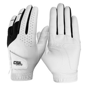 Gants de golf avec logo personnalisé pour hommes fabriqués au Pakistan Nouvelle arrivée Gants de golf en cuir de mouton pour hommes - Product Image 1