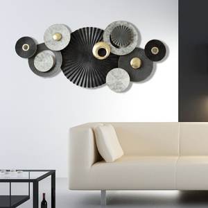 Más vendidos, Hierro de Metal de lujo moderno, 8 círculos, diseño perforado, Retrato, arte de pared, oro, tamaño personalizado para sala de estar y dormitorio - Product Image 1