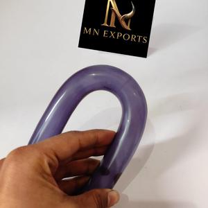 MN EXPORTS Elegante Adorno de Pared Ovalado de Resina Hecho a Mano, Cadena Decorativa para el Hogar, Ideal para Interiores Modernos, Rústicos y Bohemios - Product Image 4