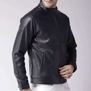 Chaqueta de Cuero para Hombre Impermeable, Estilo Moderno, Ropa Urbana de Buena Calidad, Chaqueta de Cuero para Hombre - Product Image 2