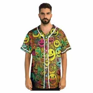 Nouveau maillot de baseball de football de joueur de match uni, maillot de baseball de sport sur mesure OEM pour hommes - Product Image 1