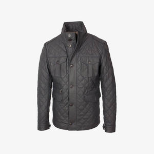 Chaqueta de invierno de nuevo diseño para hombre, chaquetas universitarias personalizadas de alta calidad, chaqueta de cuero de fábrica al por mayor para hombre - Product Image 1