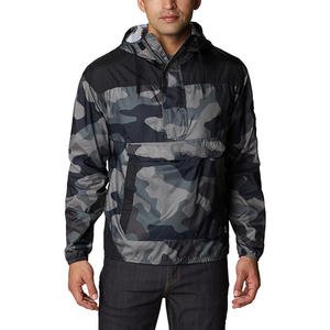 Chaqueta con capucha Softshell Wind Breaker para hombre, ligera, transpirable, impermeable - Product Image 4