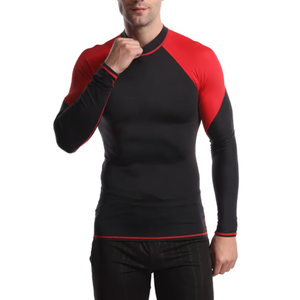 เสื้อรัดกล้ามเนื้อแบบหนาพิเศษสำหรับยูนิเซ็กซ์  รับสกรีนโลโก้  สำหรับฝึกศิลปะการต่อสู้  โนกิ  กราปลิง  ยิวยิตสู  บีเจเจ  ผ้าสั่งทำพิเศษ - Product Image 4