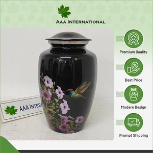 La mejor oferta en 100% Compromiso de calidad Urnas de recuerdo de cenizas conmemorativas de cremación de aluminio de estilo americano con logotipo personalizado - Product Image 6