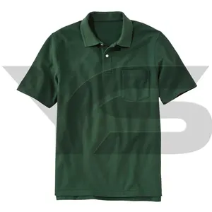 Yüksek kalite özel baskı ve nakış logosu % Polo GÖMLEK pamuk/Spandex karışık kumaş spor Golf erkek Polo gömlekler Polo GÖMLEK s