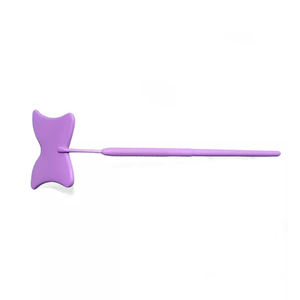 Miroir à cils de haute qualité en acier inoxydable, finition chromée carrée, personnalisé, nouvelle arrivée, avec grande poignée, permettant de mieux voir - Product Image 1