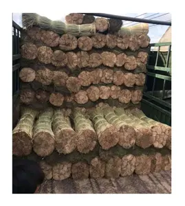 뜨거운 판매 내화 합성 루핑 패널 야자 잎 루핑 베트남에서 야외 초가 재료