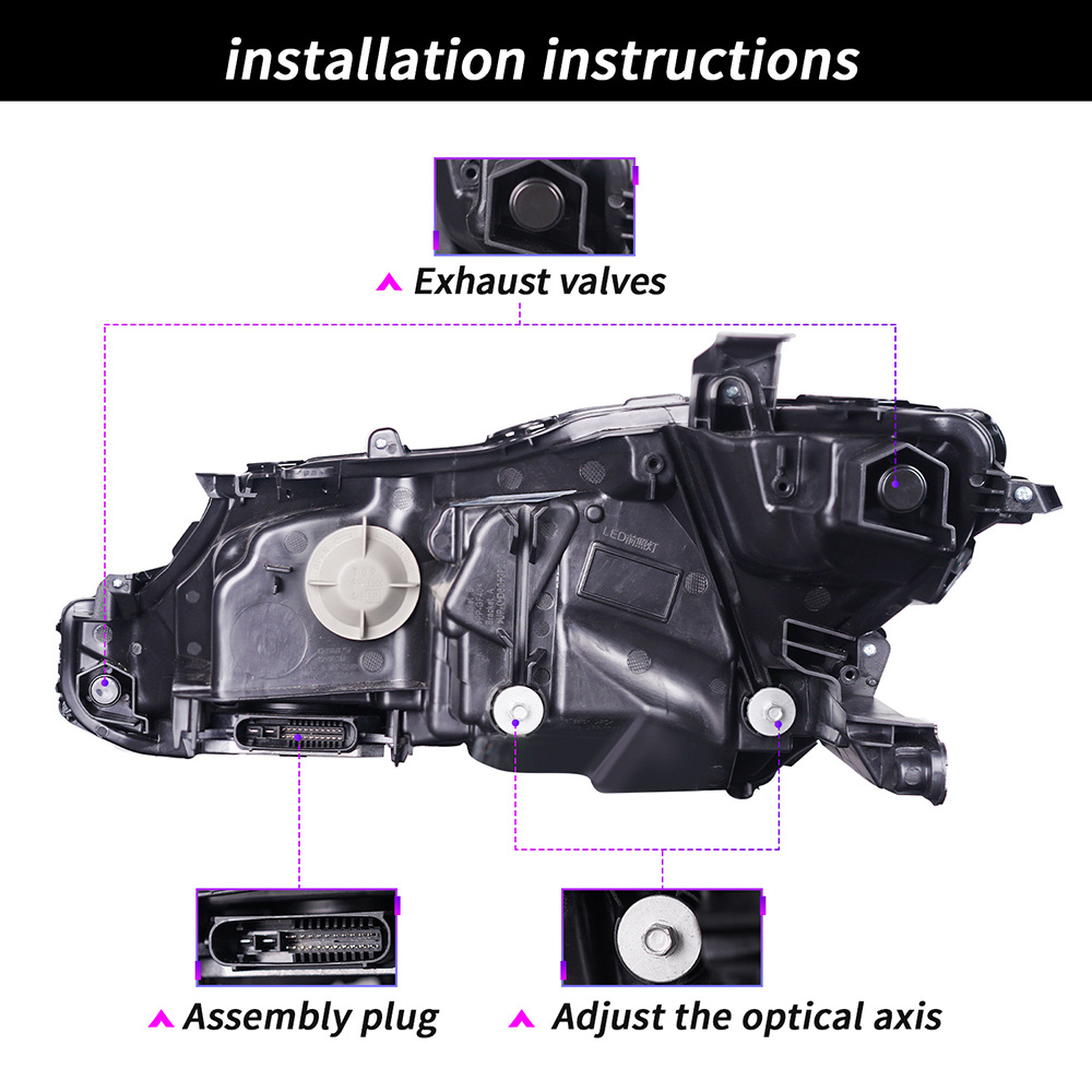 Auto Parts for Toyota Camry 2010 2011 Headlight Head Lamp Body Parts 81130-33700 Auto Parts Image 3