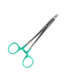 Pince porte-aiguille jetable en acier inoxydable de haute qualité à usage unique, pour suture manuelle - Product Image 3