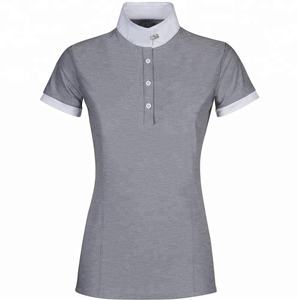 Shemax 2024 OEM Nueva moda Stretch Riding Competition Show Shirt para eventos de caballos - Product Image 5