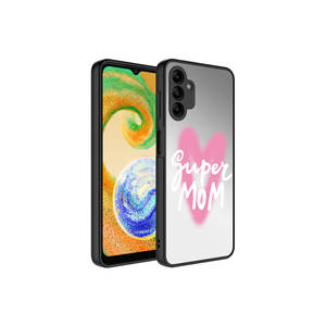 Funda de Silicona con Espejo para Samsung Galaxy A04S, Serie ATA, Carcasa Trasera Brillante con Protección para la Cámara, Diseño de Espejo - Product Image 2