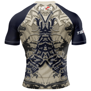 Rashguard de compression léger pour hommes, corps mince, MMA, logo personnalisé, lutte, entraînement, respirant, avec OEM - Product Image 4