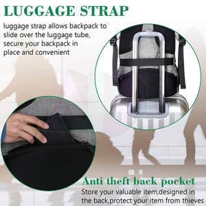 Sac à dos polyvalent, intérieur spacieux, design pratique pour les voyages, la randonnée et le transport quotidien - Product Image 5