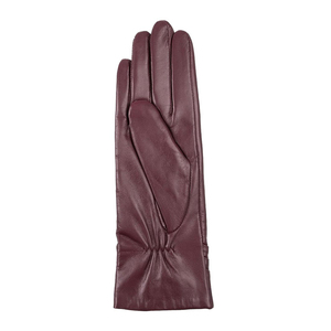 Guantes estampados de invierno de alta calidad, piel de oveja, guantes de vestir de cuero PU para ciclismo, uso diario, fiestas, deportes de playa informales, lisos - Product Image 3