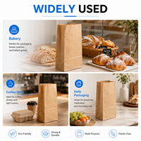 Bolsa Flexiloop Reciclable, Segura y Certificada BRC, Extra Moderna y Profesional para Cine, Snacks de Cine y Hamburguesas Frescas
