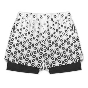 Pantalones cortos deportivos transpirables de secado rápido para hombre, de talla grande, para correr, entrenamiento físico - Product Image 5