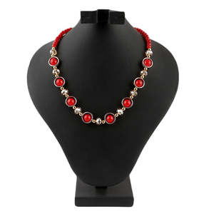Women's <b>Beads</b> Mala - <b>Red</b> - Product Image 1