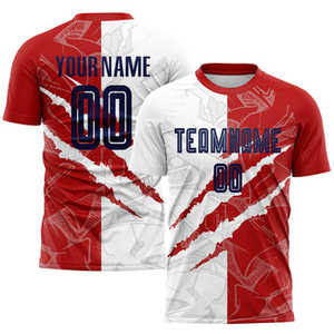 Camisetas de fútbol personalizadas Pedido a granel Uniformes de fútbol sublimados Ropa deportiva al por mayor Ropa de fútbol de secado rápido duradera - Product Image 2