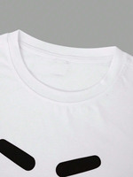 T-Shirt da Uomo di Alta Qualità 100% Cotone Tinta Unita Antipiega Traspirante ad Asciugatura Rapida Manica Corta Collo Tondo Casual con Spalle Scese