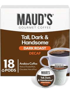 Cápsulas de Café Tostado Oscuro Descafeinado Maud's, 18 unidades, Café Descafeinado en Cápsulas Individuales - Product Image 6