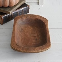 Bol à pâte en bois décoratif de parfum personnalisé de vente chaude bougie sculptée à la main bols en bois avec de la cire de soja pour la décoration de fête de noël