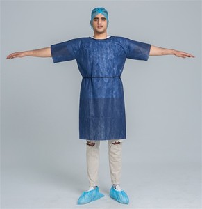 Uniforme de enfermera médico unisex Batas de hospital no tejidas para hombres y mujeres - Product Image 1