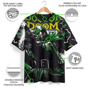 เสื้อยืดคอกลมแขนสั้นผ้าฝ้ายพิมพ์ลายแบบซับลิเมชั่นสำหรับผู้ชาย พร้อมโลโก้แบรนด์ด้านหน้า เนื้อผ้าระบายอากาศ 300 กรัม - Product Image 3