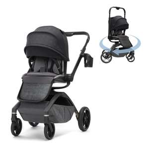 NOUVEAU Système de Voyage Rotatif à 360° Ta-na de Qualité Supérieure, Accessoire de Poussette Pliable en Polyester et Alliage d'Aluminium pour Bébés Onyx et Heritages - Product Image 3