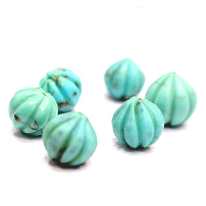 ธรรมชาติแอริโซน่าเทอร์ควอยซ์แตงโม 10 มม.ลูกปัดอัญมณีที่กําหนดเองการสอบเทียบและสําเร็จการศึกษาลูกปัดสําหรับเครื่องประดับทําอัญมณีหลวม - Product Image 2