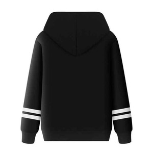 Service OEM Vente de sweat à capuche ample écologique personnalisé de haute qualité en fibre de bambou pour hommes - Product Image 3