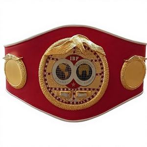 Cinturón de campeonato de boxeo de La FIB Tamaño adulto Consejo Mundial de Boxeo 3D - Product Image 1
