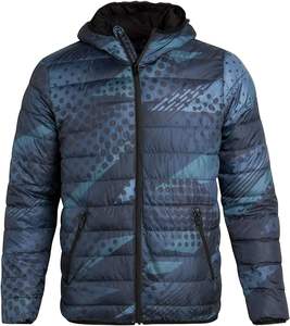 Chaqueta de Plumón Ecológica Ligera Personalizada para Hombre, de Invierno, con Doble Botonadura, Cálida, Cortavientos, con Capucha Alta, Transpirable, Talla XS - Product Image 6