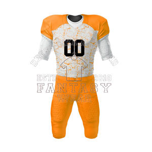 Último Diseño en Uniformes de Fútbol Americano con Estampado por Sublimación, Pantalones y Camiseta, Uniforme de Fútbol Americano con Diseño Moderno. - Product Image 1