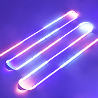 BRIGHT COB Chasing Led Strip Adressable Rgb rgbw cct Cob Led Light Strip 840leds Dotless Led Strip Lights