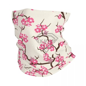 Vente en gros de bandana en polaire épaissie imprimée par sublimation cache-cou écharpe extérieure coupe-vent pour cache-cou d'hiver - Product Image 5