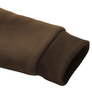 Sudadera con capucha de piel de hombre personalizada al por mayor, Sudadera con capucha de piel de lana gruesa informal barata para hombre, Sudadera con capucha de piel de invierno con cremallera completa pesada - Product Image 4