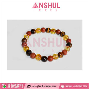 Fashion Jewelry Manufacturer of Meditation <b>Bracelet</b> Boost CONFIDENCE Crystal Gemstone Beaded Intention <b>Bracelet</b> from India - Product Image 2