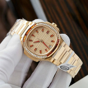 Reloj de pulsera de acero inoxidable chapado en plata con diamantes de moissanita VVS, totalmente cubierto de diamantes, estilo hip hop, para hombre y mujer - Product Image 2