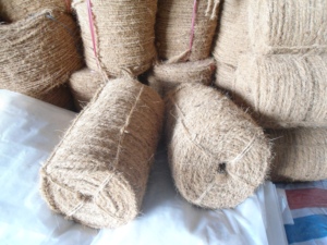 Alfombrilla de fibra de coco decorativa y ecológica para tapetes de pared y tapetes de puerta Material 100% Natura-Alfombrilla de fibra de coco natural y sostenible - Product Image 3