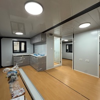 Casa Contenedor de Alto Rendimiento de 20 Pies (20ft) para Jardín, Habitación para Invitados, Casa Prefabricada Modular Expandible en Venta