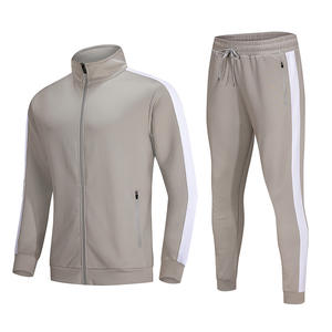 Sweatsuits Men Piece Men's Jogging Tracksuit Set Hoodie Casual <b>Athletic</b> Long Sleeve Zipper Suit Set for Fall and Winter Warmth - Product Image 3