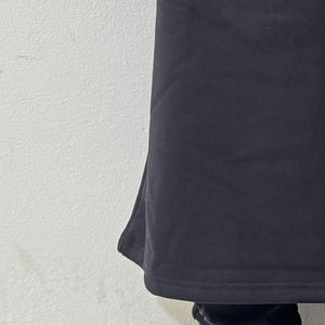 Sweat à capuche brodé personnalisé sans cordon, doublé, coupe courte, 100 % coton mélangé, épais, style français, super ample, pour l'hiver - Product Image 6