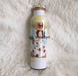 Elegante botella de cobre para la máxima pureza del agua y beneficios para la salud de confianza de Tradebyd - Product Image 2